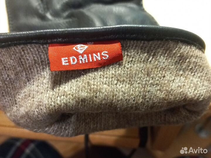 Мужские кожаные перчатки 10.5