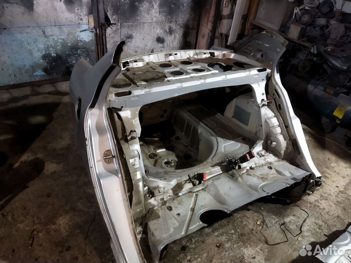 Задняя часть кузова skoda fabia