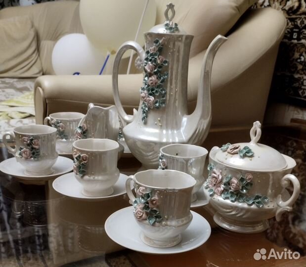 Кофейный сервиз фарфор