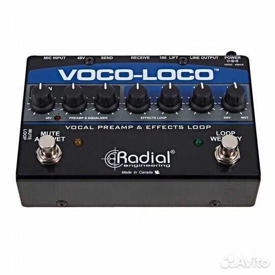 Микрофонный предусилитель Radial Voco-Loco
