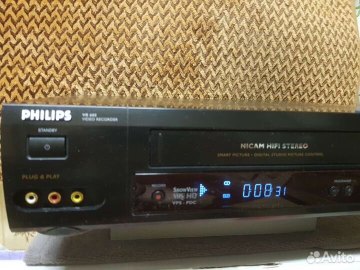 Видеомагнитофон philips 605