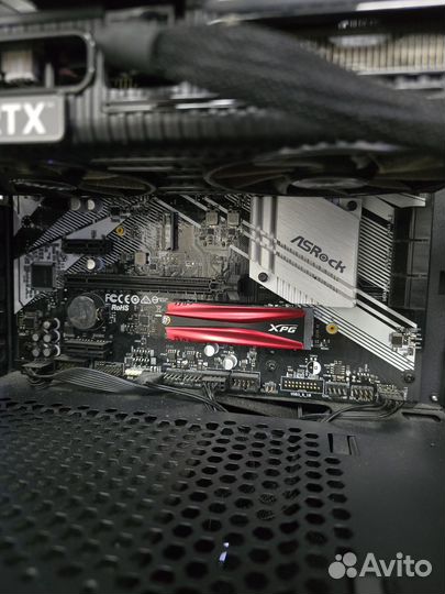 Игровой пк amd 7 5800x3d/3060ti/32gb ram