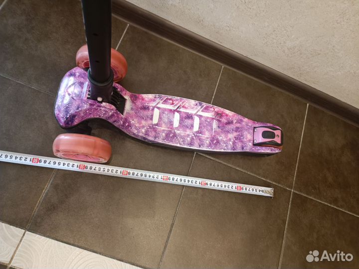 Самокат детский 3-х колесный складной