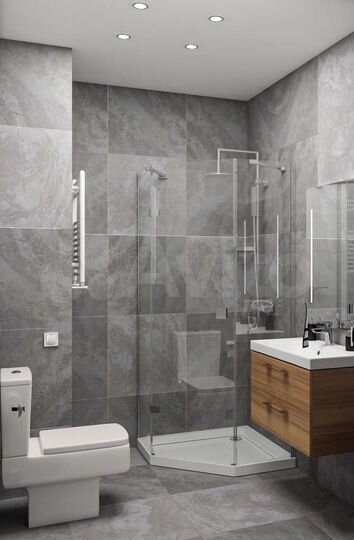Квартира-студия, 42,7 м² (Грузия)