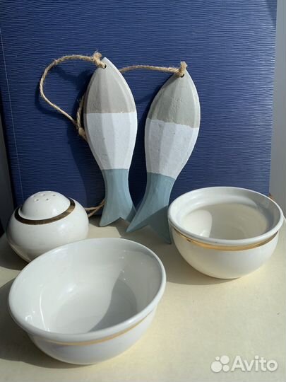 Солонка и горчичницы зик