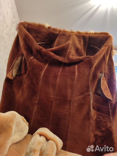Дубленка натуральная женская 48 50