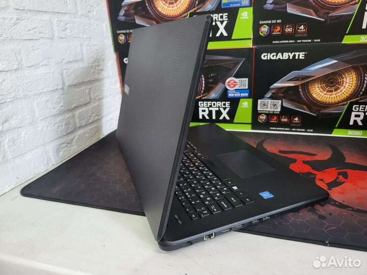 Acer 17.3 4 ядра SSD 512gb