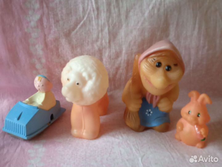 Игрушки резина, пластик