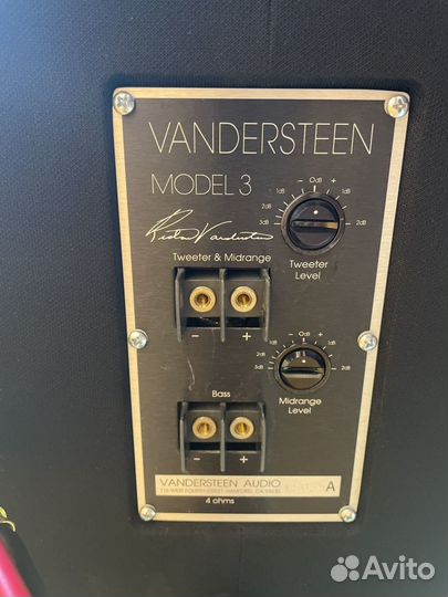 Колонки Vandersteen model 3