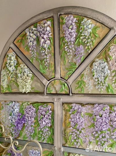 Картина в технике скульптурная живопись