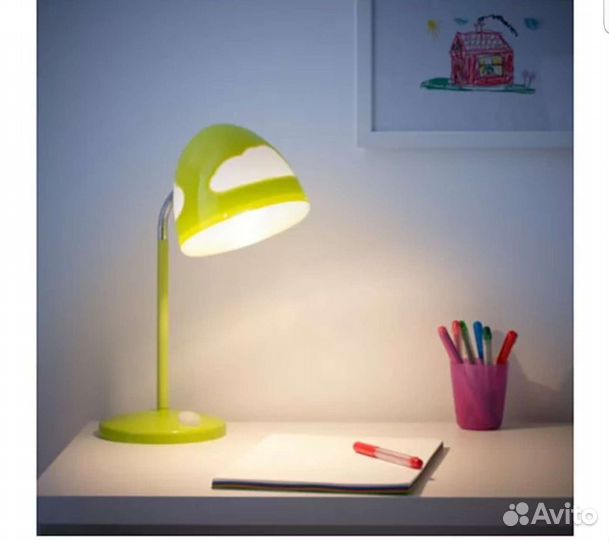 Детская настольная лампа IKEA скойг