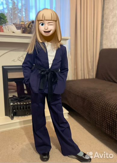 Школьный костюм 116, для девочки