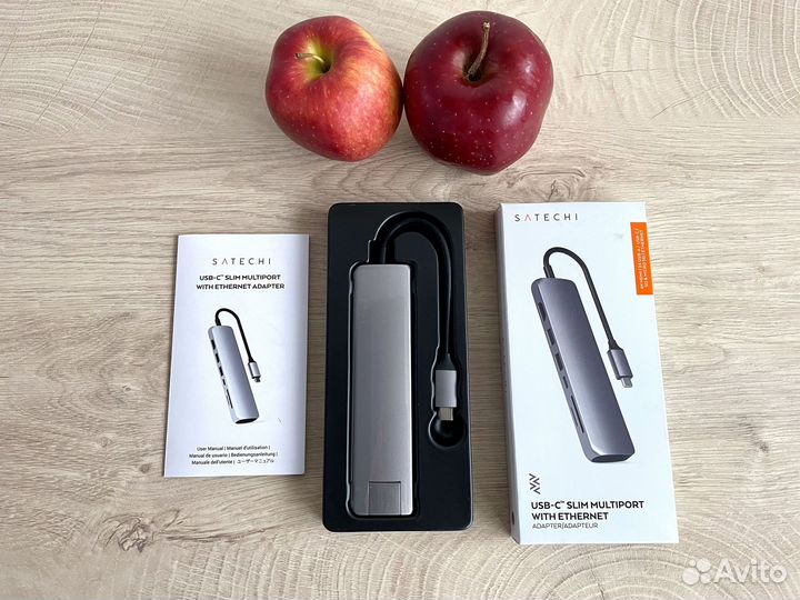 Адаптер Satechi Type-C Slim Multiport Adapter