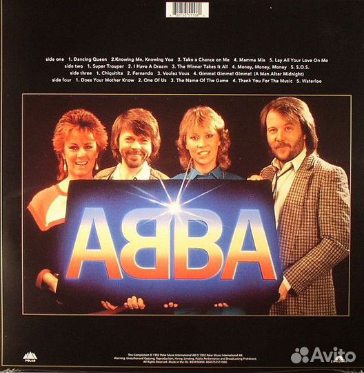 Виниловая пластинка Abba, Gold (Back To Black)