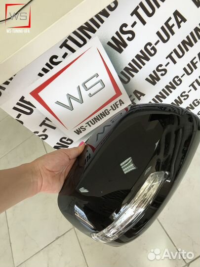 Накладки на зеркало toyota land cruiser 200 Z937