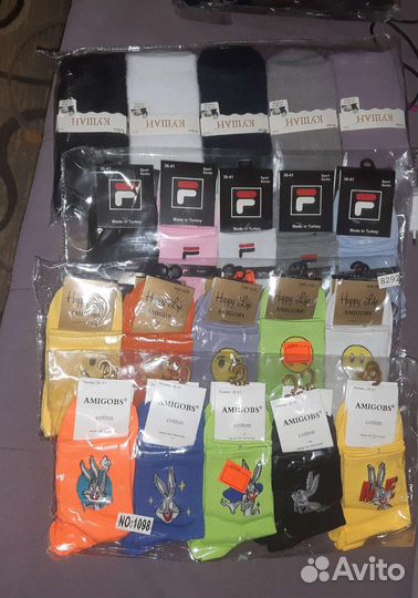 Носки, женские, мужские, детские