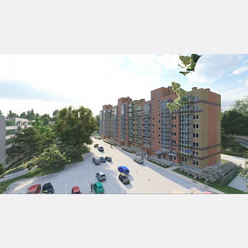 1-к. квартира, 41,4 м², 9/9 эт.