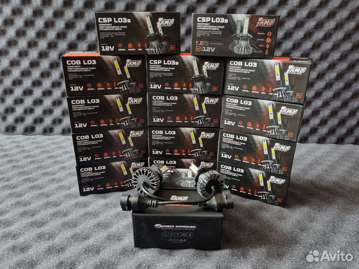 Светодиодные LED лампы в головной свет и туманки