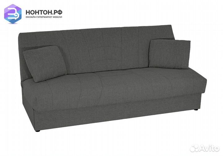 Диван книжка Ручеек жаккард темно-серый