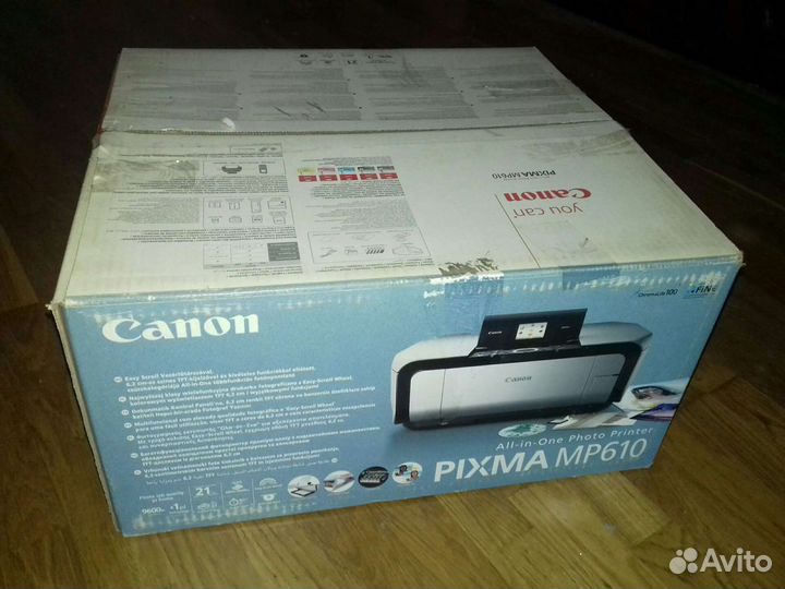 Принтер и сканер Canon pixma mp610