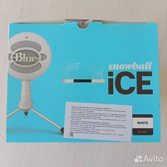Микрофон Blue Snowball iCE
