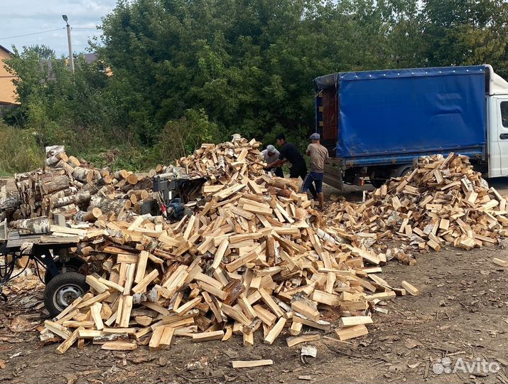 Дрова березовые колотые