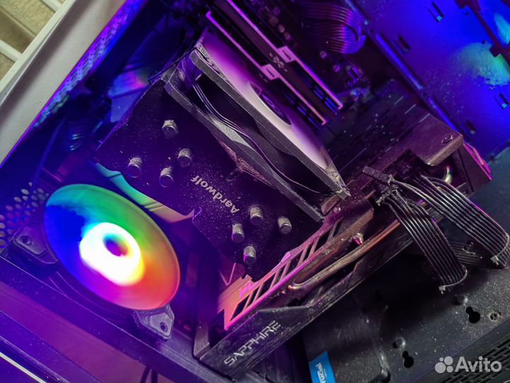 Комплект Z490, 16gb озу, башня + проц(с галочкой)