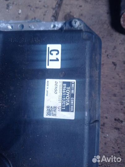 Блок управления двигателем тайота каролла е15