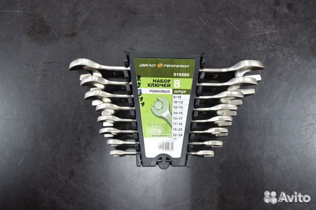 Набор рожковых ключей Дело Техники 8 шт