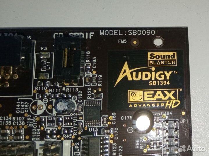 Звуковая карта creative audigy