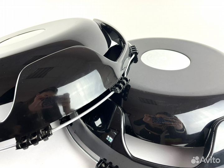 Колпаки 17.5 черные комплект 4 штуки