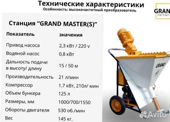 Штукатурная станция с обучением