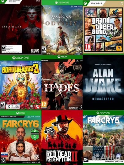 Игры для Xbox Series/One более 1030