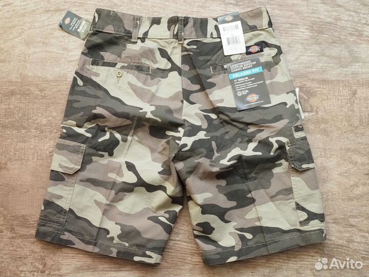Шорты карго Dickies рипстоп новые 32w