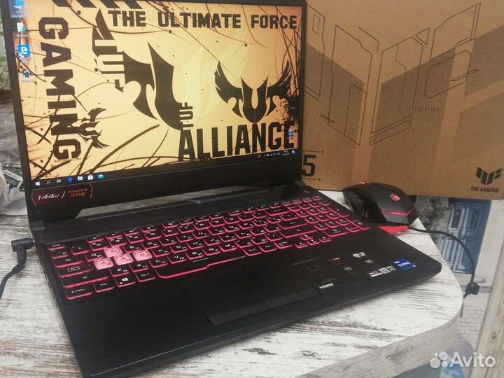 Asus TUF (144Hz/i5-11400/RTX3050/16GB/SSD 512GB)