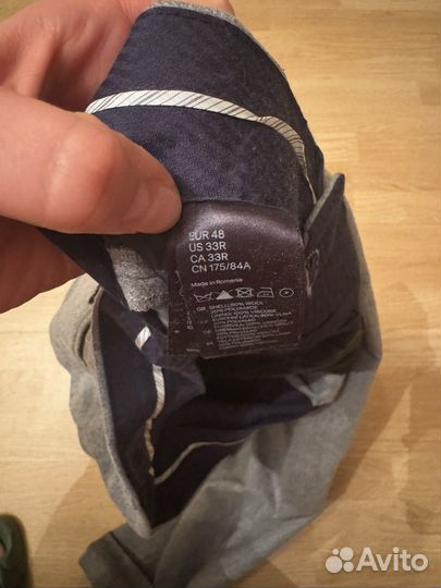 Брюки классические 80% шерсть 48 размер