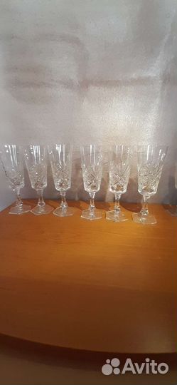 Фужеры,бокалы,рюмки Чехия,Богемия