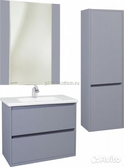 Зеркало Bellezza Лоренцо 60 серебро