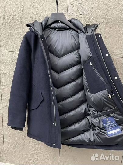 Woolrich & Loro Piana кашемировый пуховик