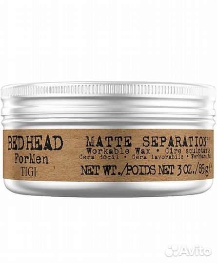 Tigi BED head FOR MEN matte separation