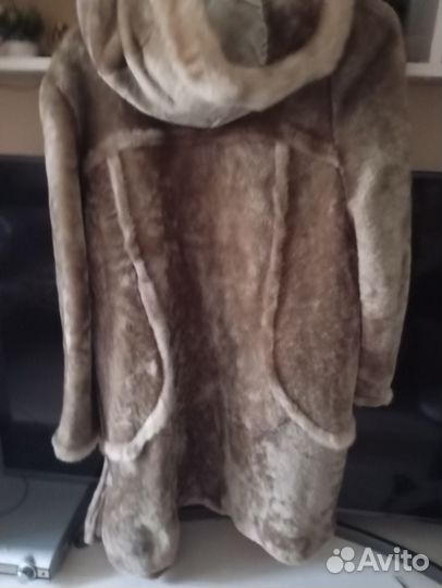 Шуба женская мутоновая 48 50