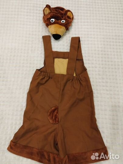 Костюм медведя 3-6лет (92-122р.)