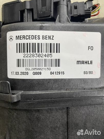 Печка задняя Mercedes w222