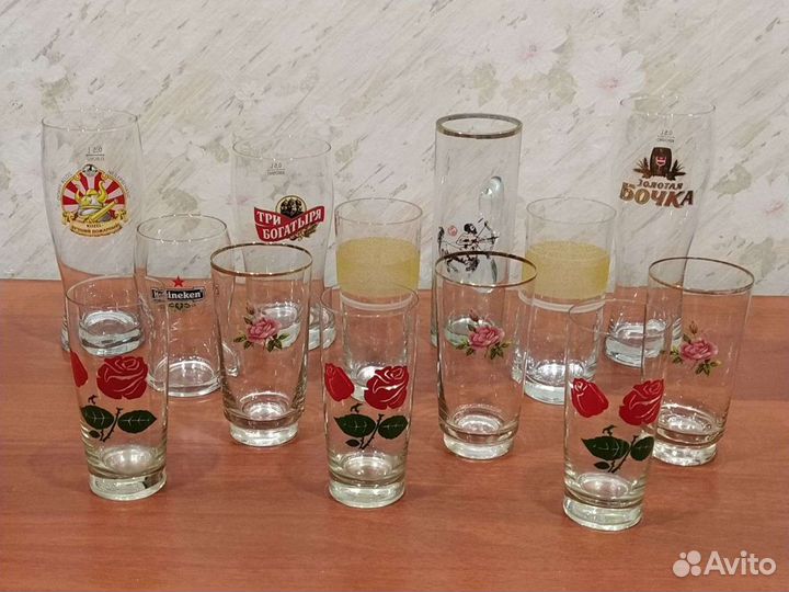 Бокалы и стаканы