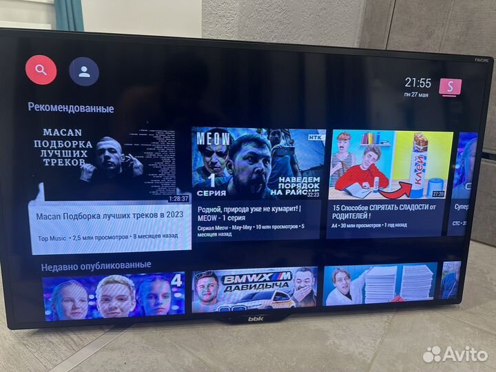 Телевизор SMART tv 40 дюймов