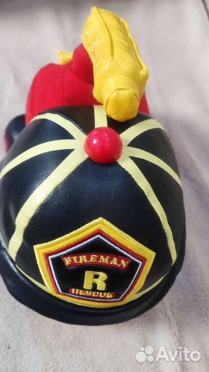Робокар поли мягкая игрушка пожарная машина