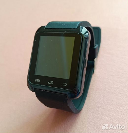 Bluetooth смарт часы U80 / черные / 1,44-дюйма