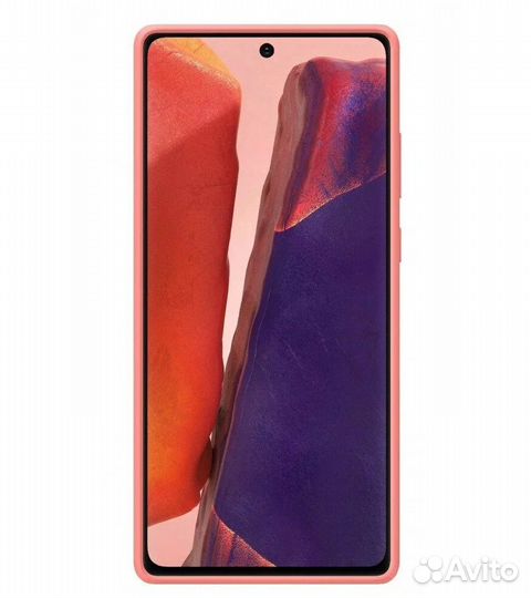 Original Silicone Cover для Samsung Note 20 бронза