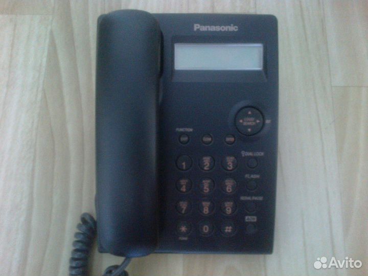 Телефон Panasonic KX-TS2351RUB (черный)