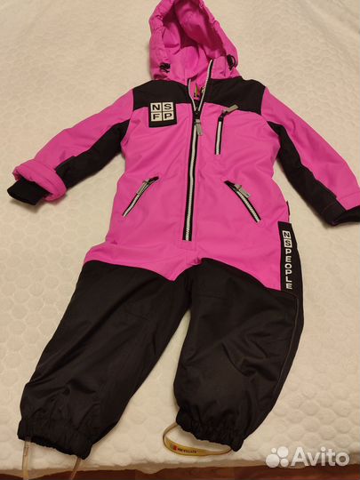 Комбинезон демисезонный для девочки 92